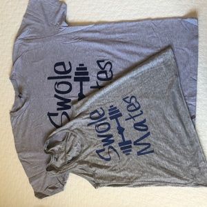 Couples SWOLE MATES shirts